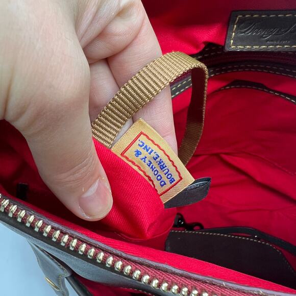 Dooney & Bourke Archives Florentine Medium Lucy Hobo Women Handbags Charcoal - Picture 6 of 16